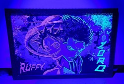 One Piece mit Schwarzlicht